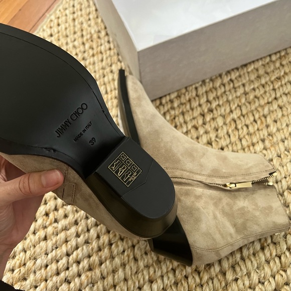 NWT Jimmy Choo Jun Suede Bootie - Picture 4 of 8